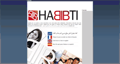 Desktop Screenshot of habibti.com