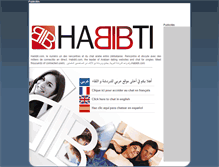 Tablet Screenshot of habibti.com